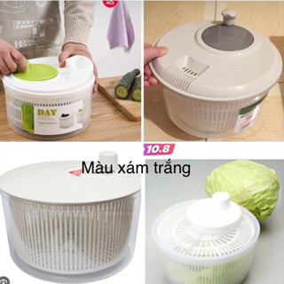 (Kho Sỉ HY) Rổ quay rau chính hãng IKlàm ráo rau ngay tức thì, giữ được độ tươi lâu của thực phẩm