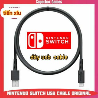 (có lô gô) cáp usb nintendo switch ,dây Usb có chân data Nintendo Switch, ps5 ,xbox one x Nintendo Switch Ps5 Xbox One X