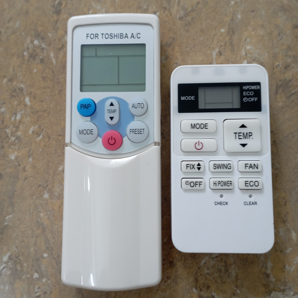 Điều khiển điều hòa TOSHIBA hàng loại 1 bảo hành đổi trả 30 ngày- Remote máy lạnh TOSHIBA