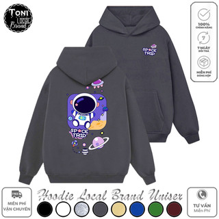 Áo Hoodie SPACE TRIP Local Brand - Áo Khoác Nỉ bông cực dày form rộng Unisex giữ ấm chống nắng (HD3040L)