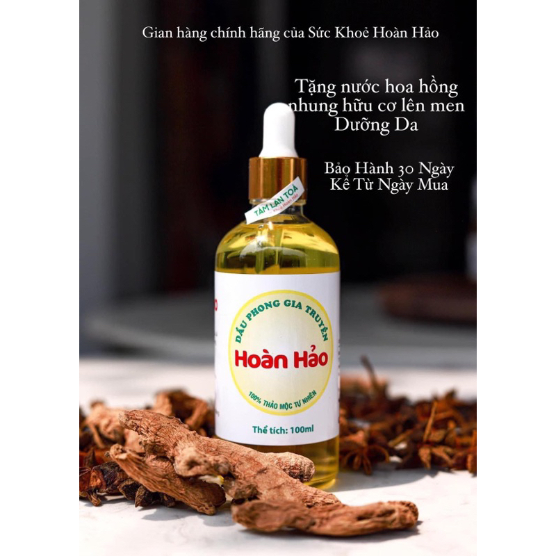 Dầu Phong Hoàn Hảo 100ml (Bảo Hành Đổi Trả 30 Ngày)