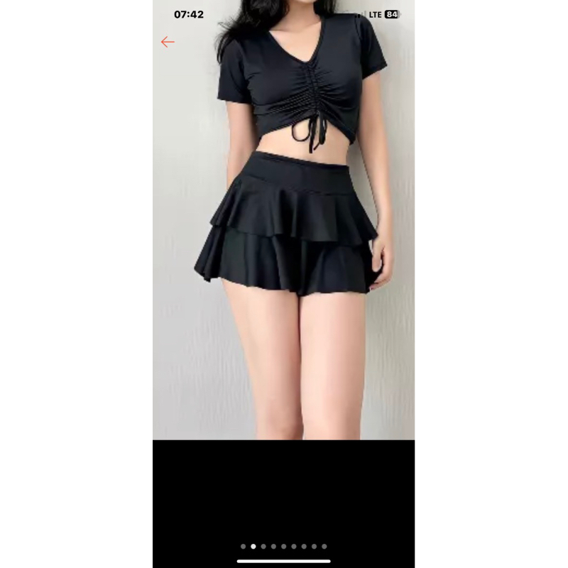 Sét áo tắm 2 mảnh croptop trẻ trung  từ size 45-90 kg