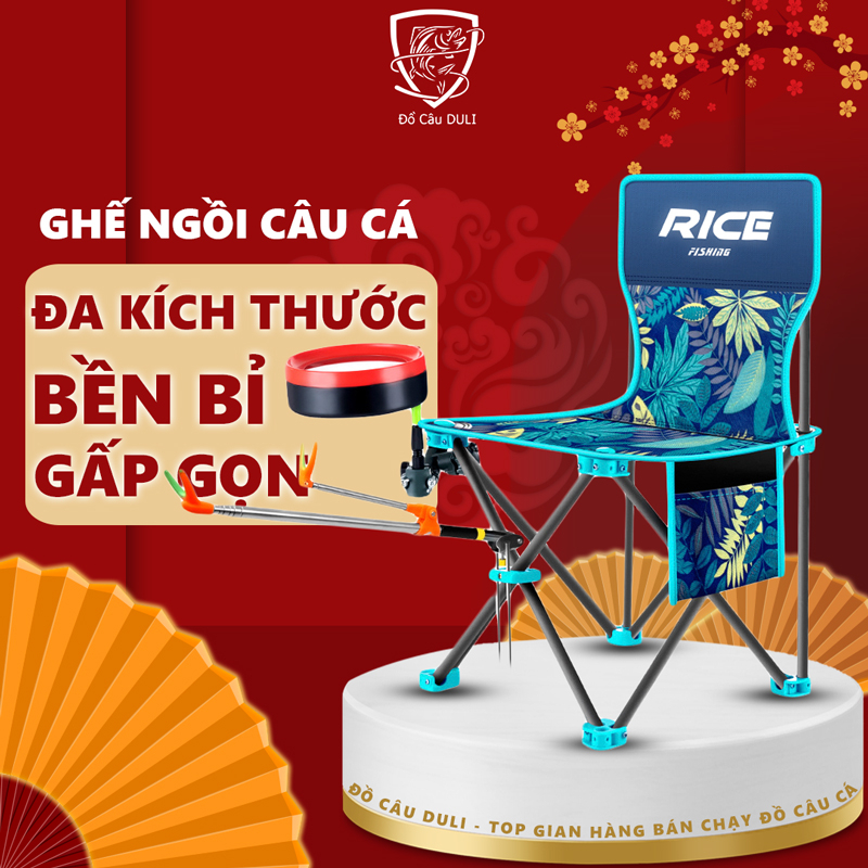 Ghế Câu Cá Hạ Bích gấp gọn mini bỏ túi dễ dàng mang đi du lịch , dã ngoại KK-7