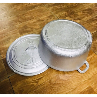 Nồi Gang Đúc Thủ Công Làng Nghề Số 30 (ĐK 30cm)