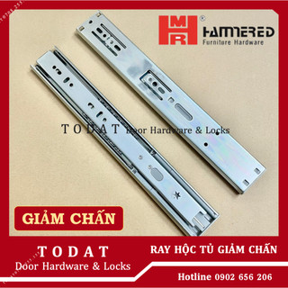 Ray bi 3 tầng có giảm chấn/ 3-fold soft close ball bearing slide