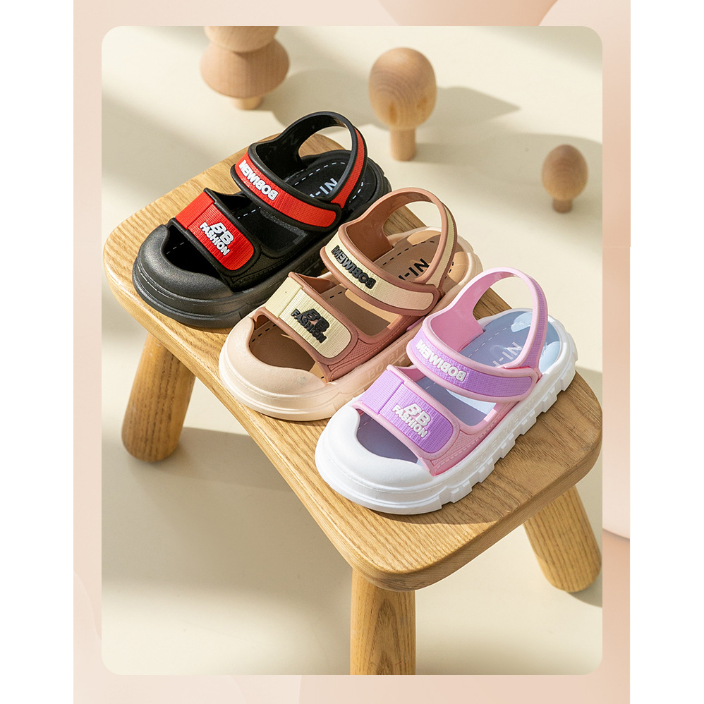 Dép quai hậu sandal BB Fashion chống vấp cho bé trai bé gái siêu mềm chống trơn trượt