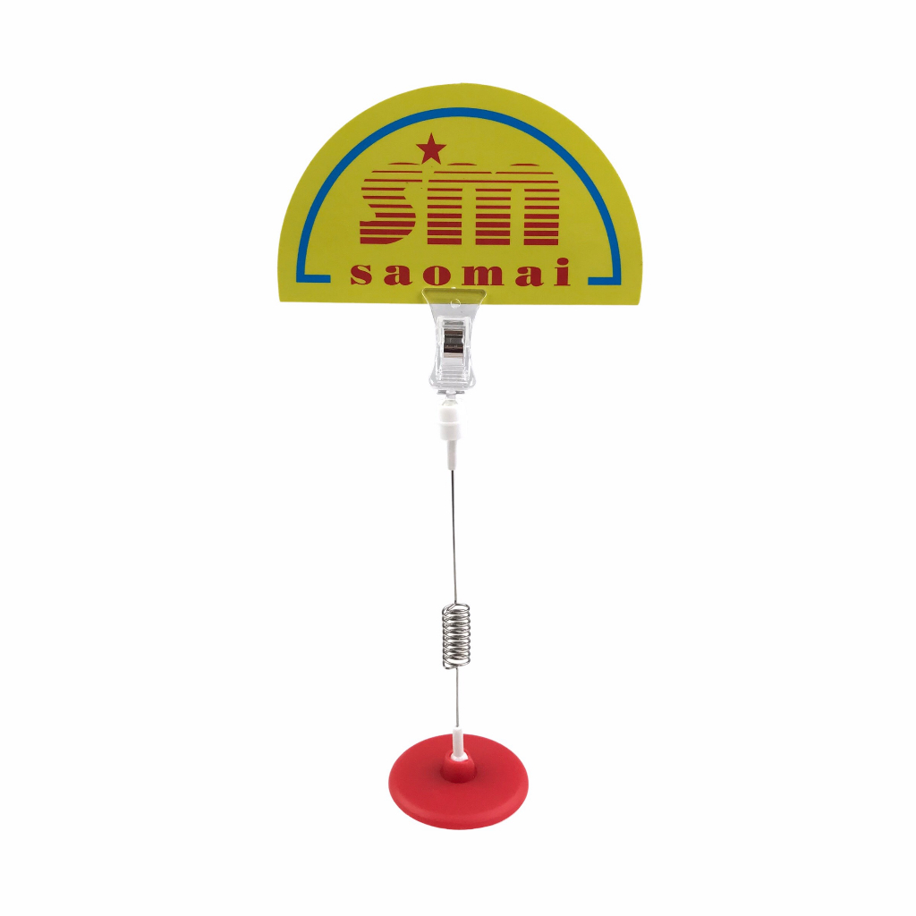 Wobbler lò xo kẹp nhựa WB-004  - Bịch