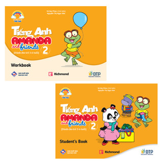 Sách - DTPbooks - Bộ sản phẩm Tiếng Anh Amanda and Friends 2 - Student's book & Workbook