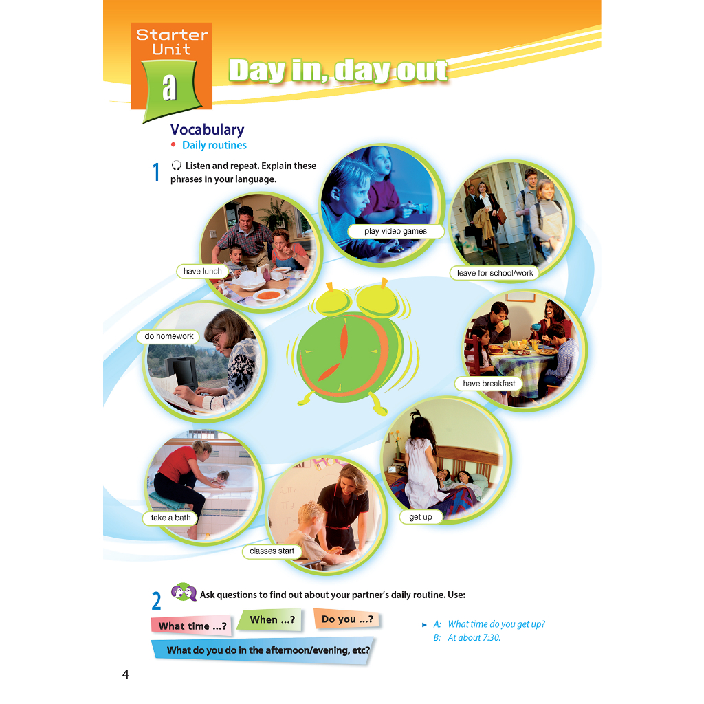 Sách - Dtpbooks - Achievers Grade 8 Student's Book with CLIL Book