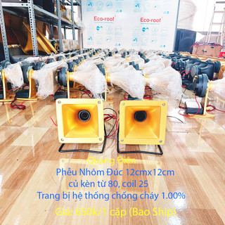 Loa tép kèn nhôm đúc chống cháy tăng độ nét gấp đôi cho giàn nhạc - quang điện - cubo mart