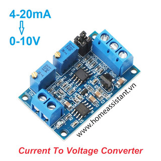 Bo mạch chuyển đổi tín hiệu 4-20ma to 0-10v tương tự analog aa05