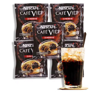 10 gói Cà Phê Đen Đá Nescafe Cafe Việt