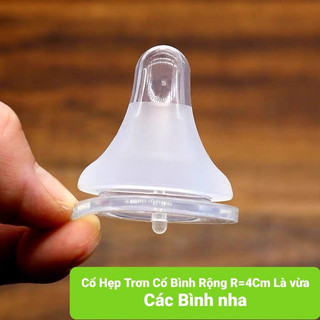 Núm ti thay thế cho bình sữa cổ hẹp Pigeon, Toom, Babuu,...