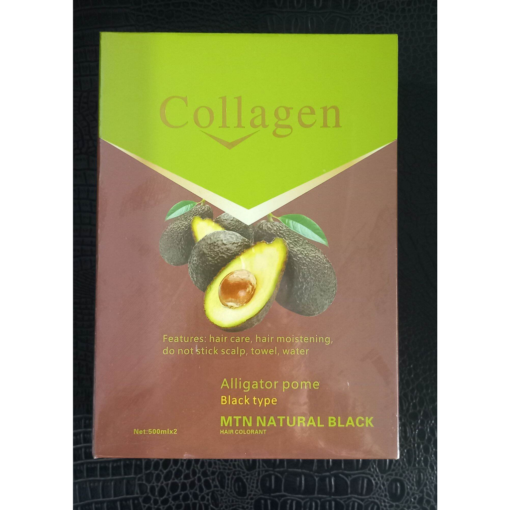 Nhuộm đen tóc Collagen Bơ Hàn Quốc - Nhuộm tóc bạc, Phủ bạc tóc không gây bết dính chính hãng
