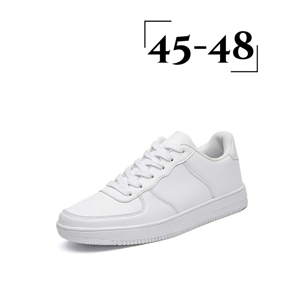 Giày Nam Size Lớn Big Size Creak One Trắng White Thời Trang Giày Dép Sneaker Thể Thao Có Dây 44 45 46 47 48