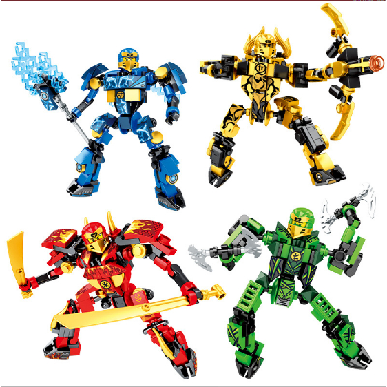 Lego Xếp hình lego NInnJA , rồng chiến binh ninnnja