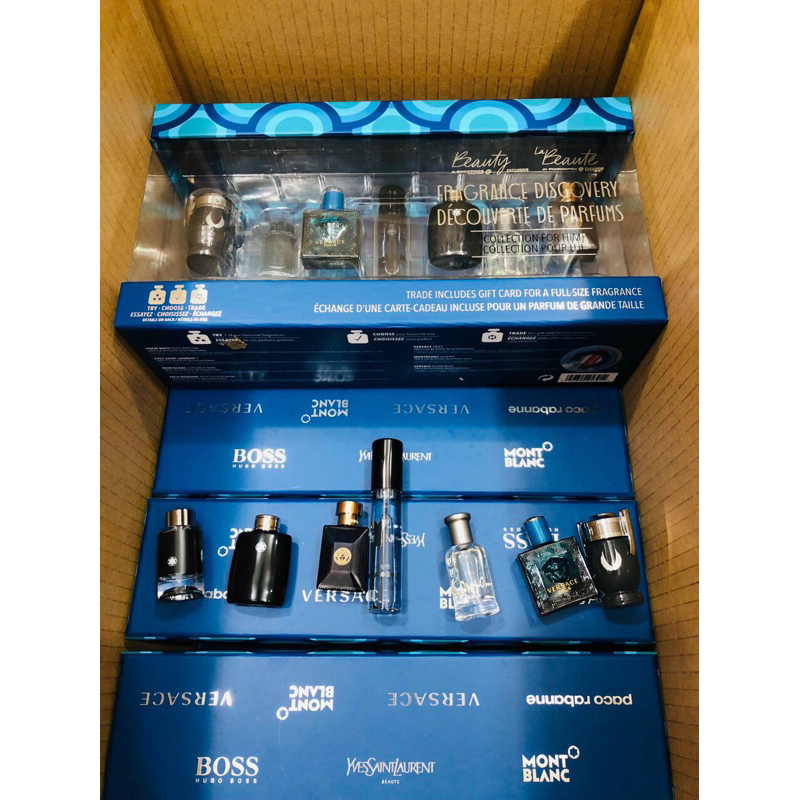 SET nước hoa Mini Fragrance Discovery Nam 7 chai