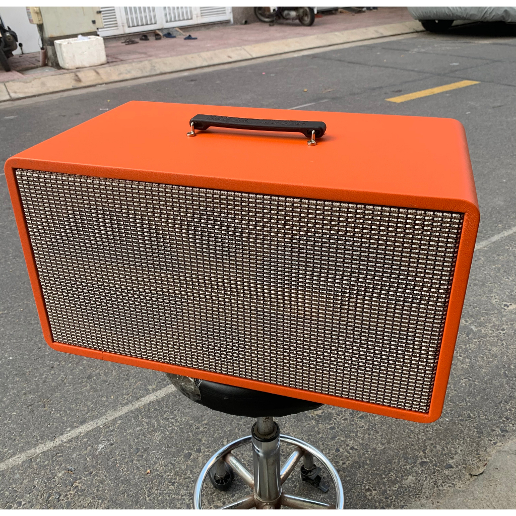 VỎ THÙNG LOA KÉO MINI - 2 BASS 2 TREBLE - 52X28X27,5CM