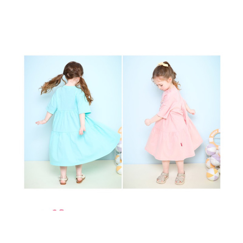 Đầm Jelispoon Việt Nam xuất Hàn bé gái