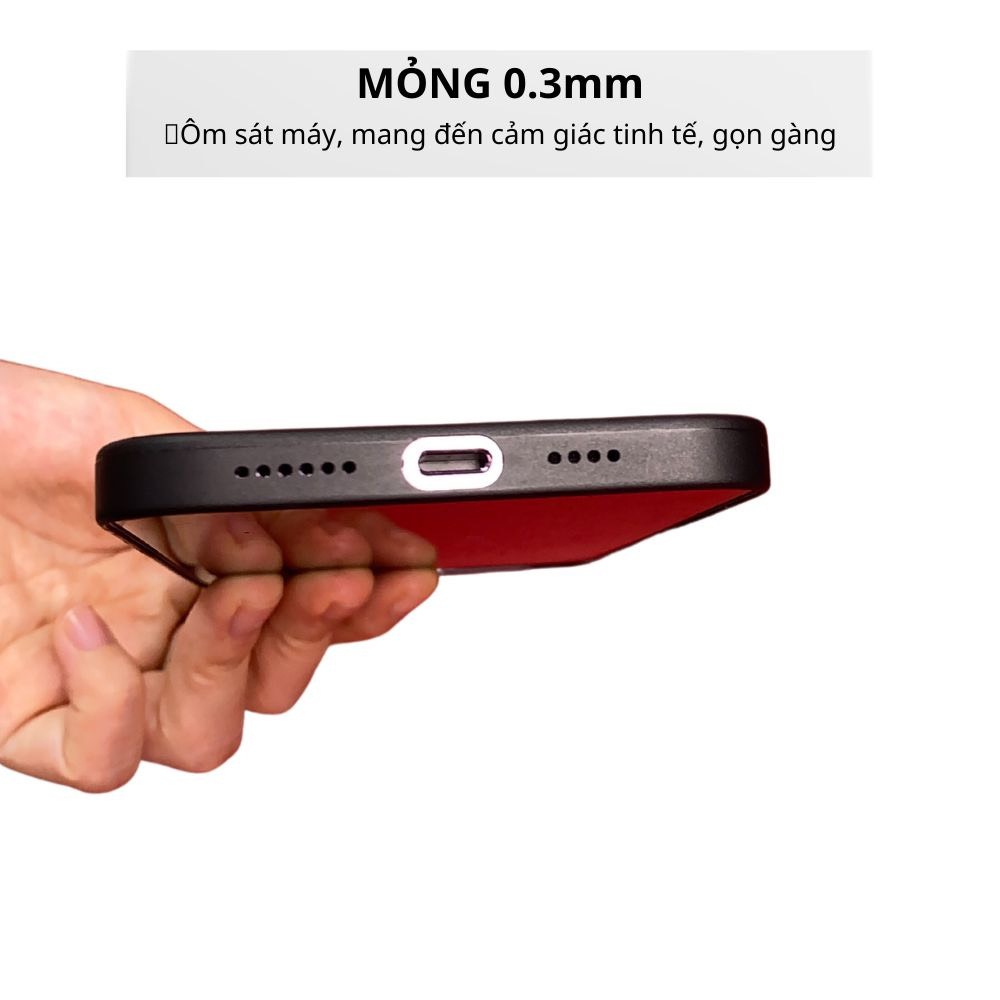15 pro max Ốp Lưng Ip Memumi Super Slim 0.3mm Siêu Mỏng Chống Bám Vân Tay Cho 14 Pro Max 13 Pro Max 12 pro max 11 promax