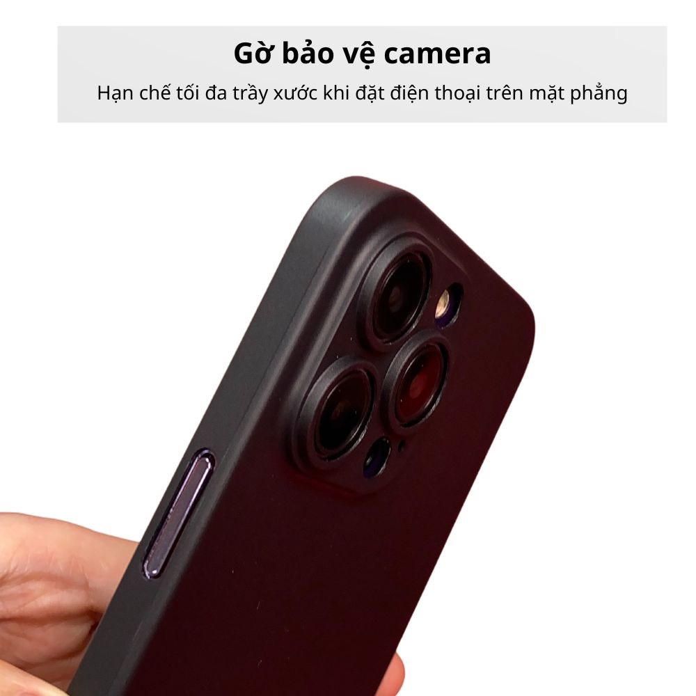 15 pro max Ốp Lưng Ip Memumi Super Slim 0.3mm Siêu Mỏng Chống Bám Vân Tay Cho 14 Pro Max 13 Pro Max 12 pro max 11 promax