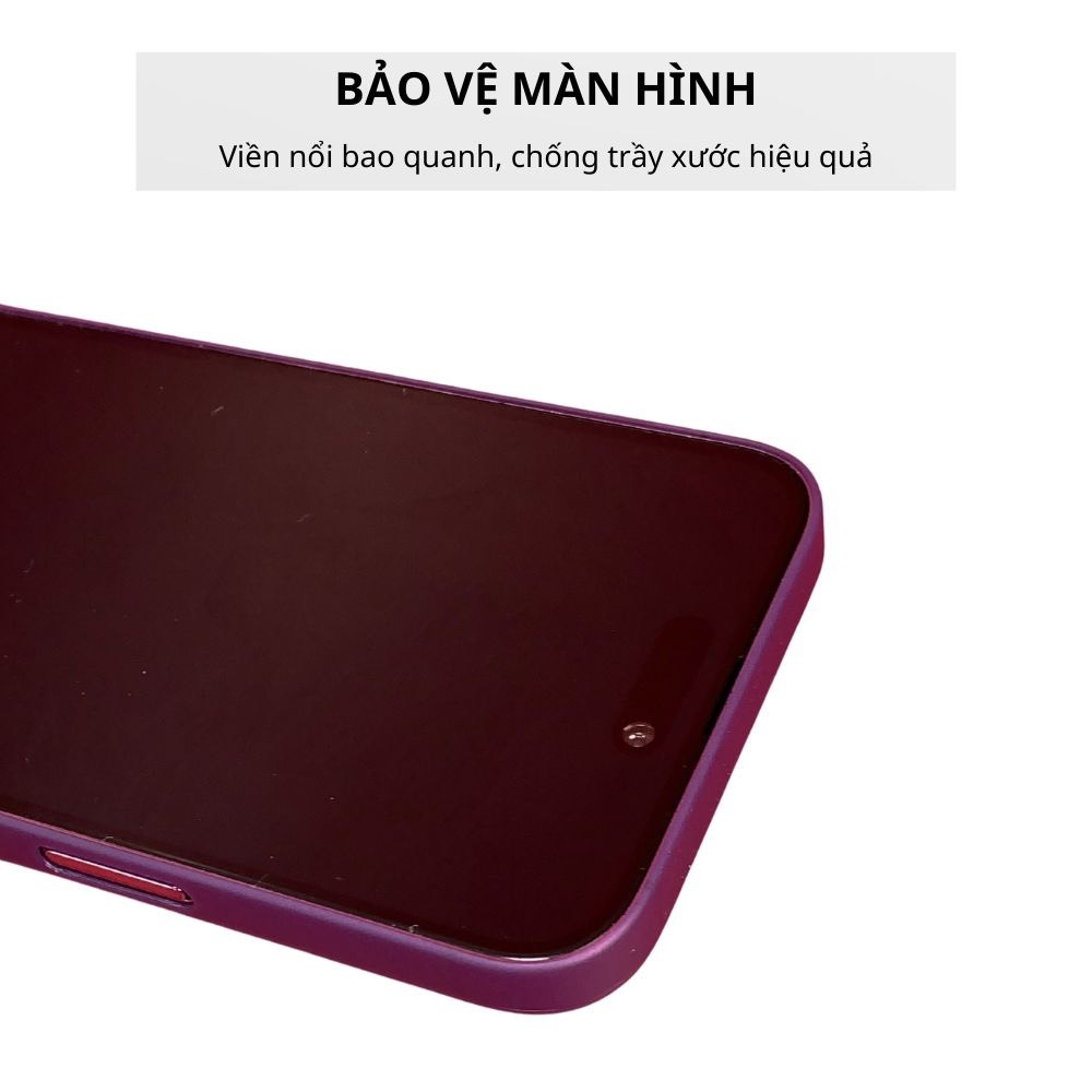 15 pro max Ốp Lưng Ip Memumi Super Slim 0.3mm Siêu Mỏng Chống Bám Vân Tay Cho 14 Pro Max 13 Pro Max 12 pro max 11 promax