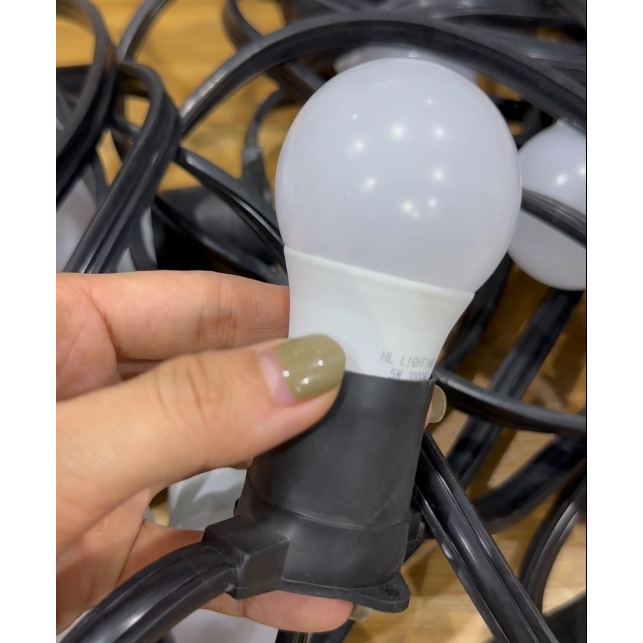 Dây Đèn Led Trang Trí Ngoài Trời 90 - 100 Mét, Thiết Kế Mạch Kín, Chống Nước Tuyệt Đối HL Lighting