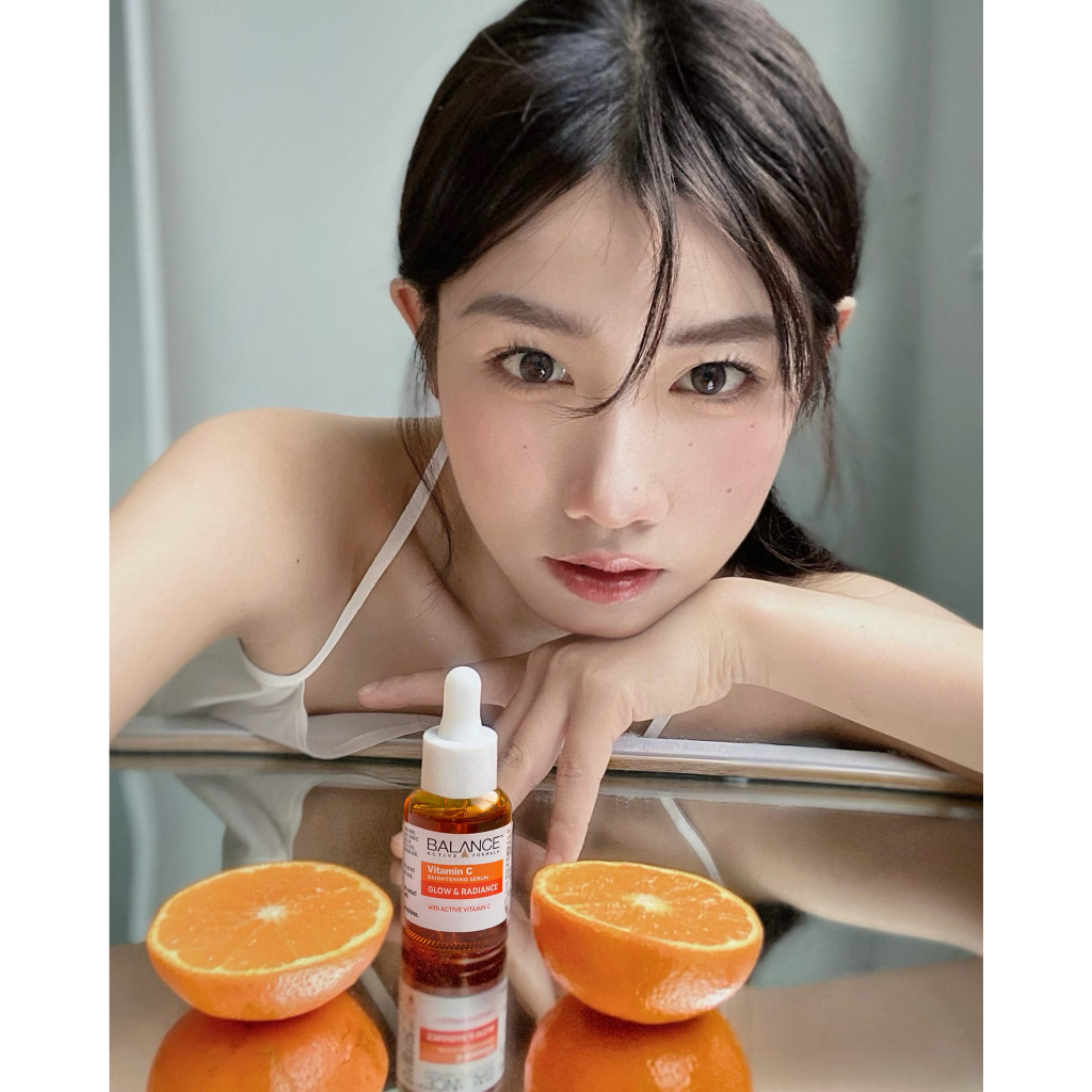 Serum Balance Vitamin C Sáng Da Mờ Thâm Nám 30ml, Tinh chất Mờ Thâm Balance Active Formula Vitamin C