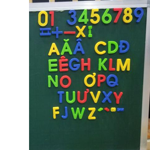 Túi Chữ Số Nam Châm Tổng Hợp 3 Trong 1 Cho Bé Hàng Việt Nam