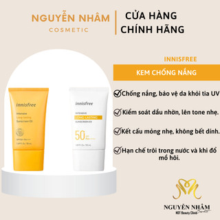 Kem chống nắng innisfree long-lasting sunscreen spf50+/pa++++