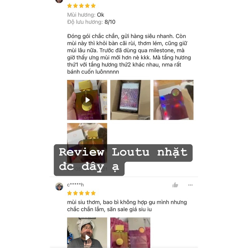 Nước Hoa Club De Nuit Untold size 10ml