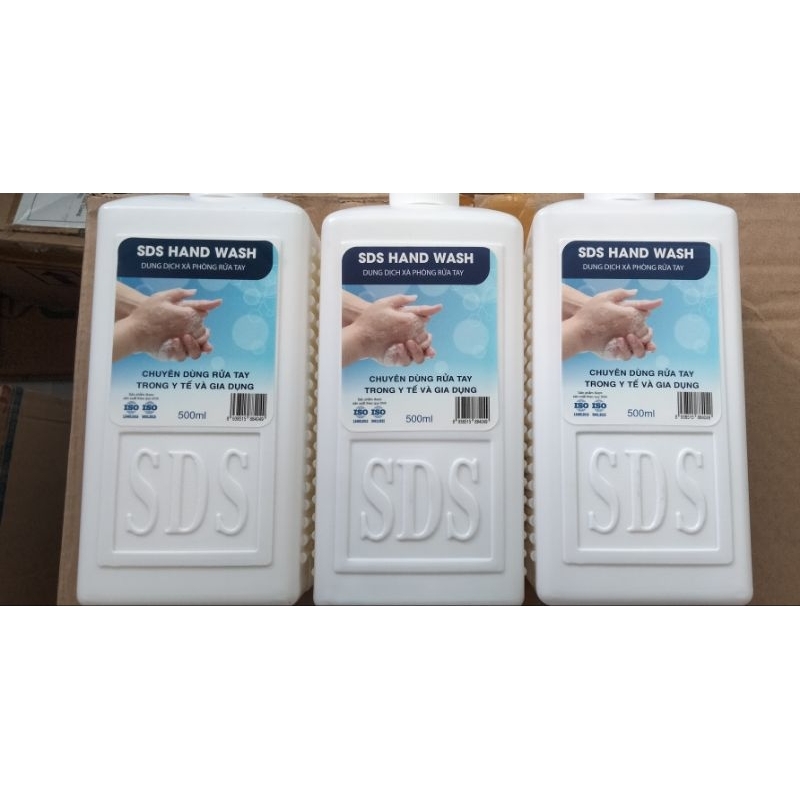 Xả kho Dung dịch xà phòng rửa tay SDS HAND WASH 500ml