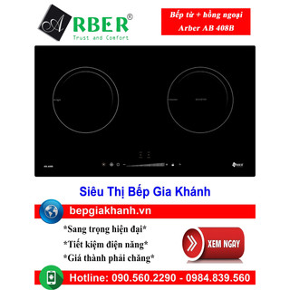 Bếp điện từ đôi arber ab 408b
