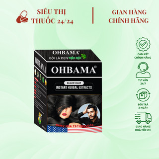 Dầu gội dược liệu OHBAMA ⚡ CAM KẾT CHẤT LƯỢNG ⚡ Dầu gội dược liệu giúp làm đen tóc nhanh chóng và tiết kiệm