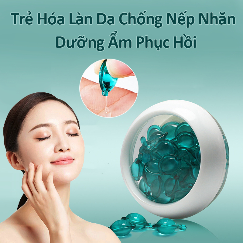 Viên Nang Tinh Chất Peptide Đồng Màu Xanh CSK Giúp Dương Làm Trắng Dưỡng Ẩm Sáng Da Chống Nếp Nhăn 30 Viên