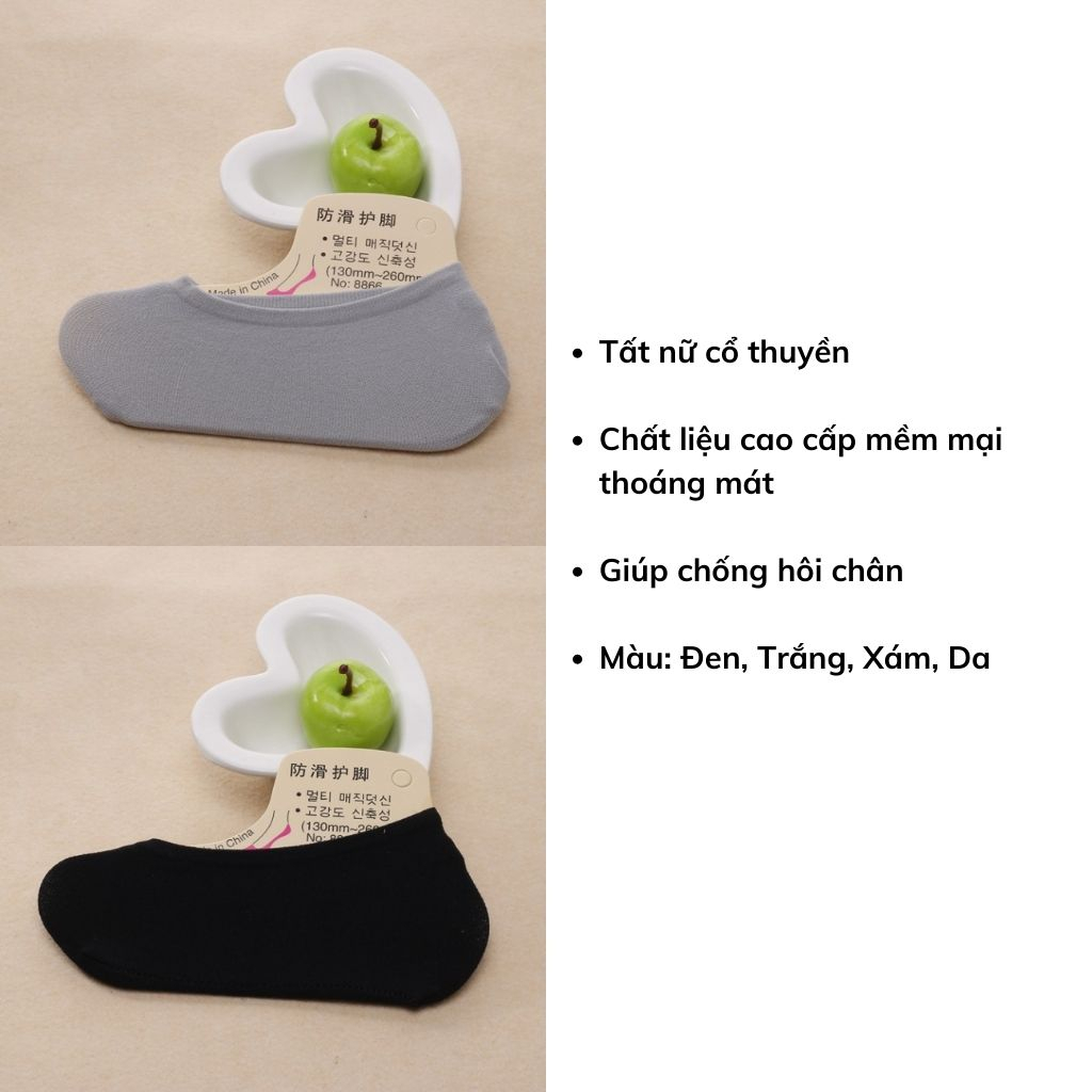 Tất vớ cho bé ngắn cổ chất liệu cotton mềm mại thoáng mát chống trơn trượt dễ thương và đáng yêu T524