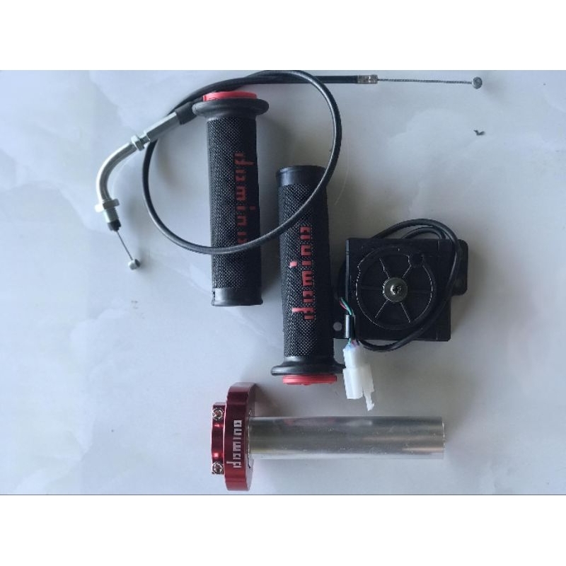 Cùm tăng tốc domino nhôm cnc cho xe điện,xe máy