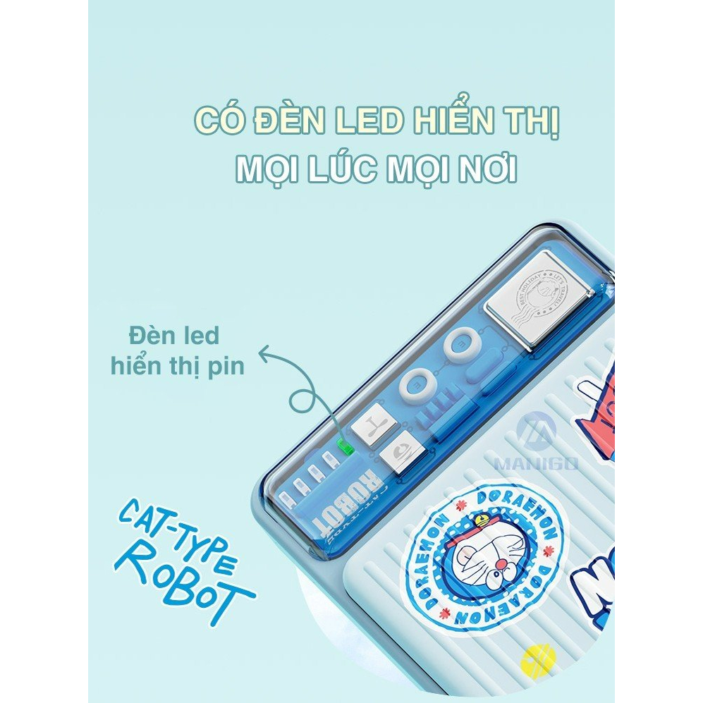 Pin sạc dự phòng Rockspace Doraemon P90 sạc nhanh PD 20W dung lượng 10000mAh - hàng chính hãng bảo hành 12 tháng