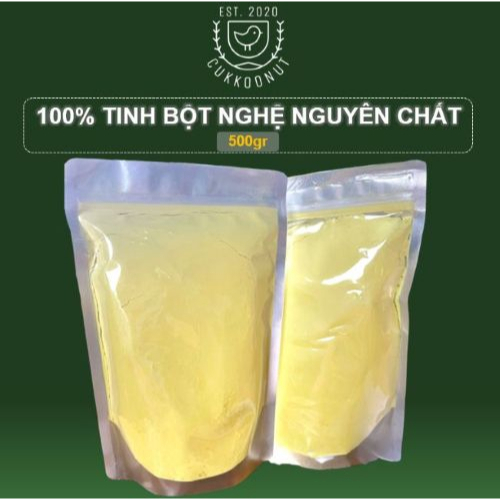 TINH BỘT NGHỆ NGUYÊN CHẤT 100%  [500gr]
