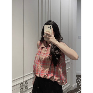 C121- SƠ MI SÁT NÁCH KẺ ĐỎ BỒNG GẤU