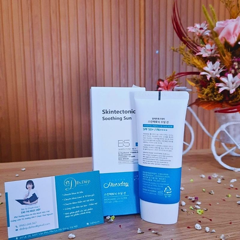 Kem Chống Nắng Huesday Skintectonic B5 Soothing Sun 50ml