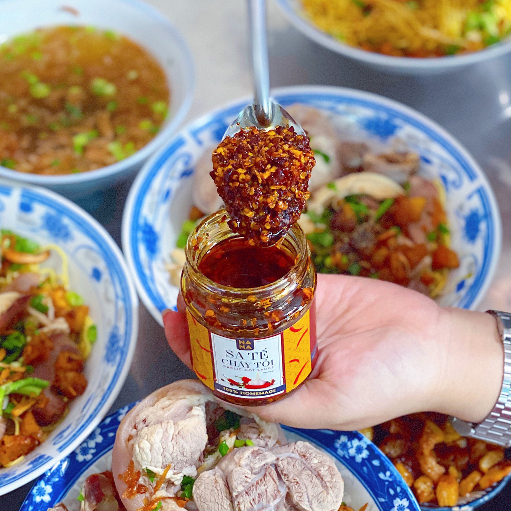 Sa Tế Cháy Tỏi Chay Nana Foods 100%Homemade