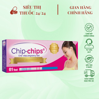 Que thử thai CHIP-CHIPS ⚡ CAM KẾT HÀNG CHUẨN ⚡ Que thử thai an toàn, độ chính xác cao - đóng gói kín đáo