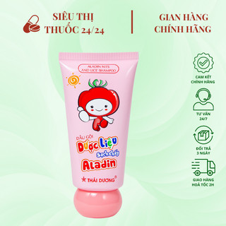 Dầu gội aladin thái dương ⚡ cam kết chất lượng ⚡ dầu gội diệt sạch chấy và trứng chấy chỉ sau 3 lần ủ