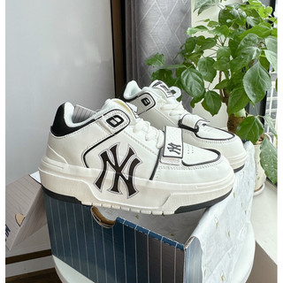 [HÀNG SẴN] GIÀY MLB LINER DÁN TRẮNG ĐEN, Mlb chunky liner mid basic nam nữ ảnh thật+fullbox+freeship