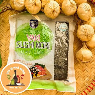 Rong biển cuốn cơm yaki hàn quốc - gói 100 lá