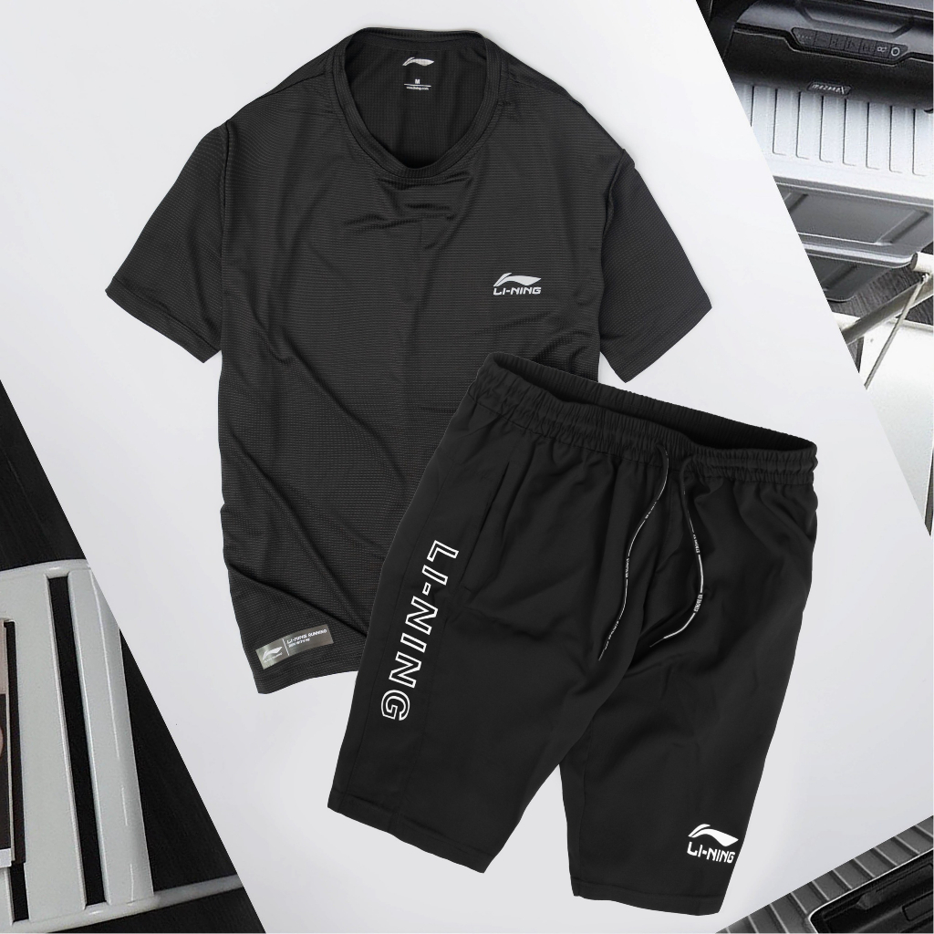 Bộ thể thao nam, bộ thể thao cổ bẻ Le coq Gà chất cá sấu bộ thể thao nam mùa hè chất gai cvc cao cấp | BigBuy360 - bigbuy360.vn