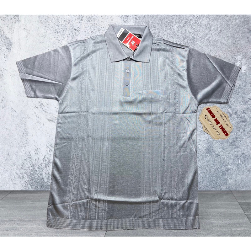 Áo Thun Mông Tơ Ghi Nam Trung Niên hàng Quảng Châu nhiều màu