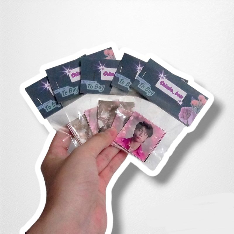 [Crimic._box] Pack random 10 sticker niêm phong BTS