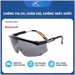 Kính bảo hộ lao động Sperian S200A 100111-H5. Mắt kính chống bụi, chống tia UV, chắn gió, chống trầy xước
